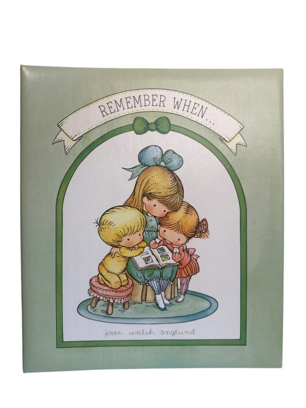 Joan Walsh Anglud Photo Album Hallmark  "Remember When" Green Cover 1966 Vintage